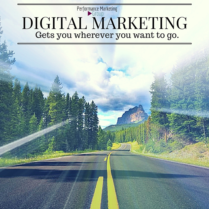 The great thing about  #digitalmarketing is that it gets you to your destination! #Success #Business #Entrepreneur