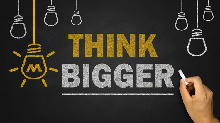 It pays to think big, even when your #Business is still small!